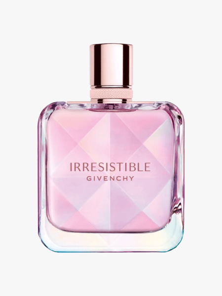 Givenchy Irresistible Nectar Eau de Parfum in branded component on a light gray background