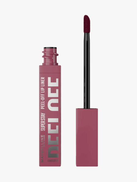 Maybelline New York Super Stay Peel-Off Lip Liner in branded component on a light gray background